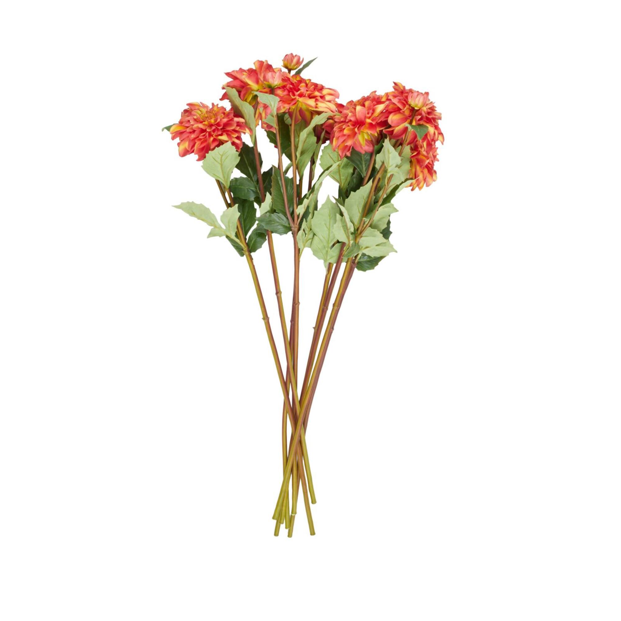 30" Red Dahlia Artificial Flower Stem, 8ct.